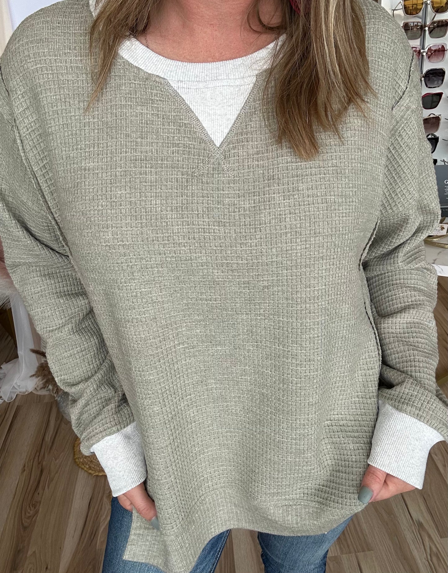 Figured it Out Oversized Pullover
