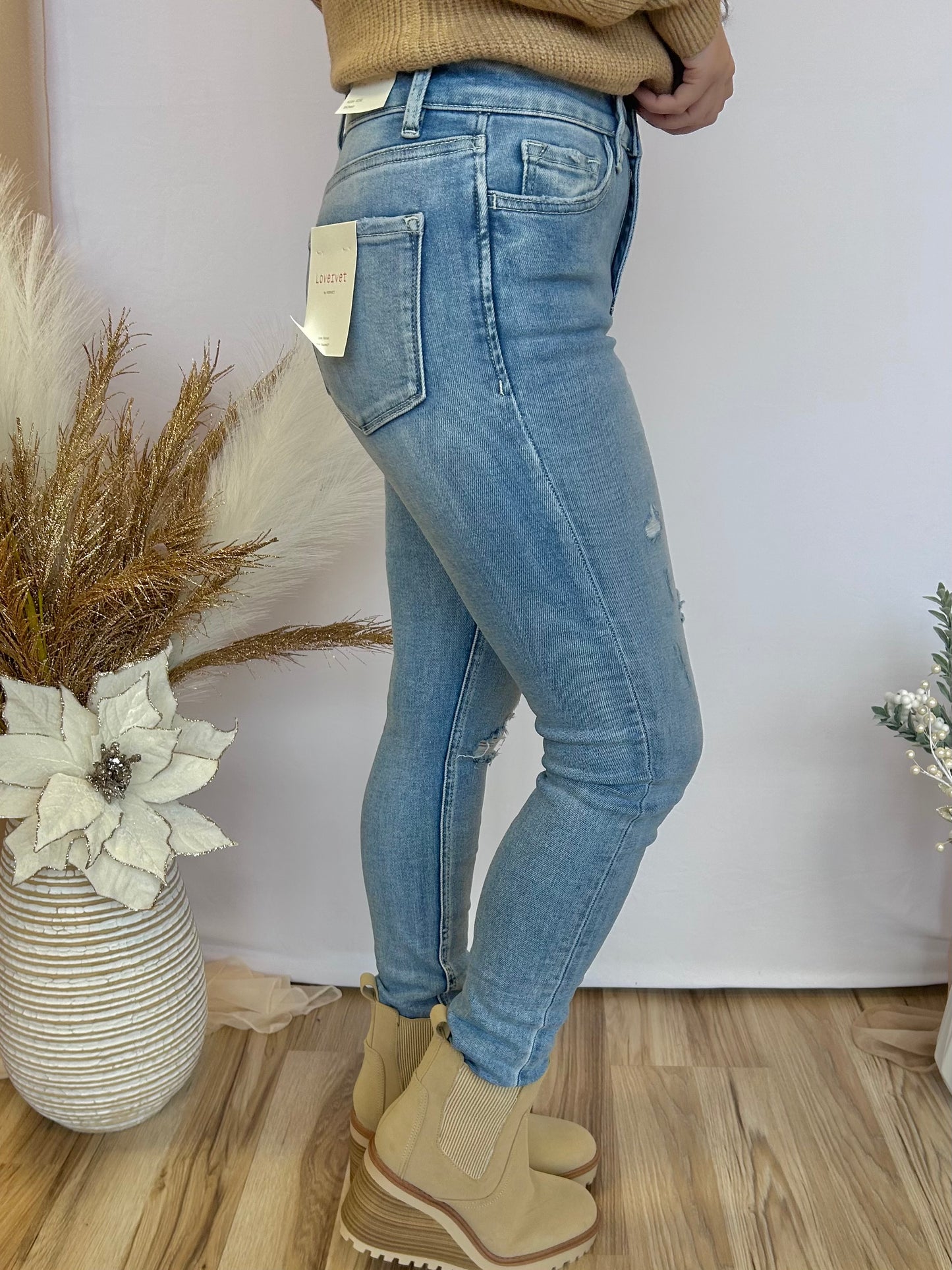 The Hadley Cuffed Jean