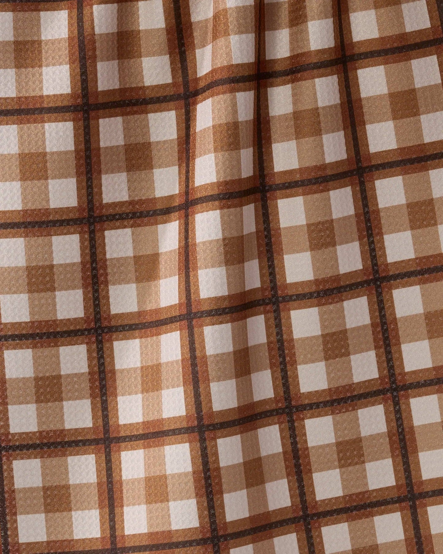 Geometry - Rich Cocoa Tea Towel