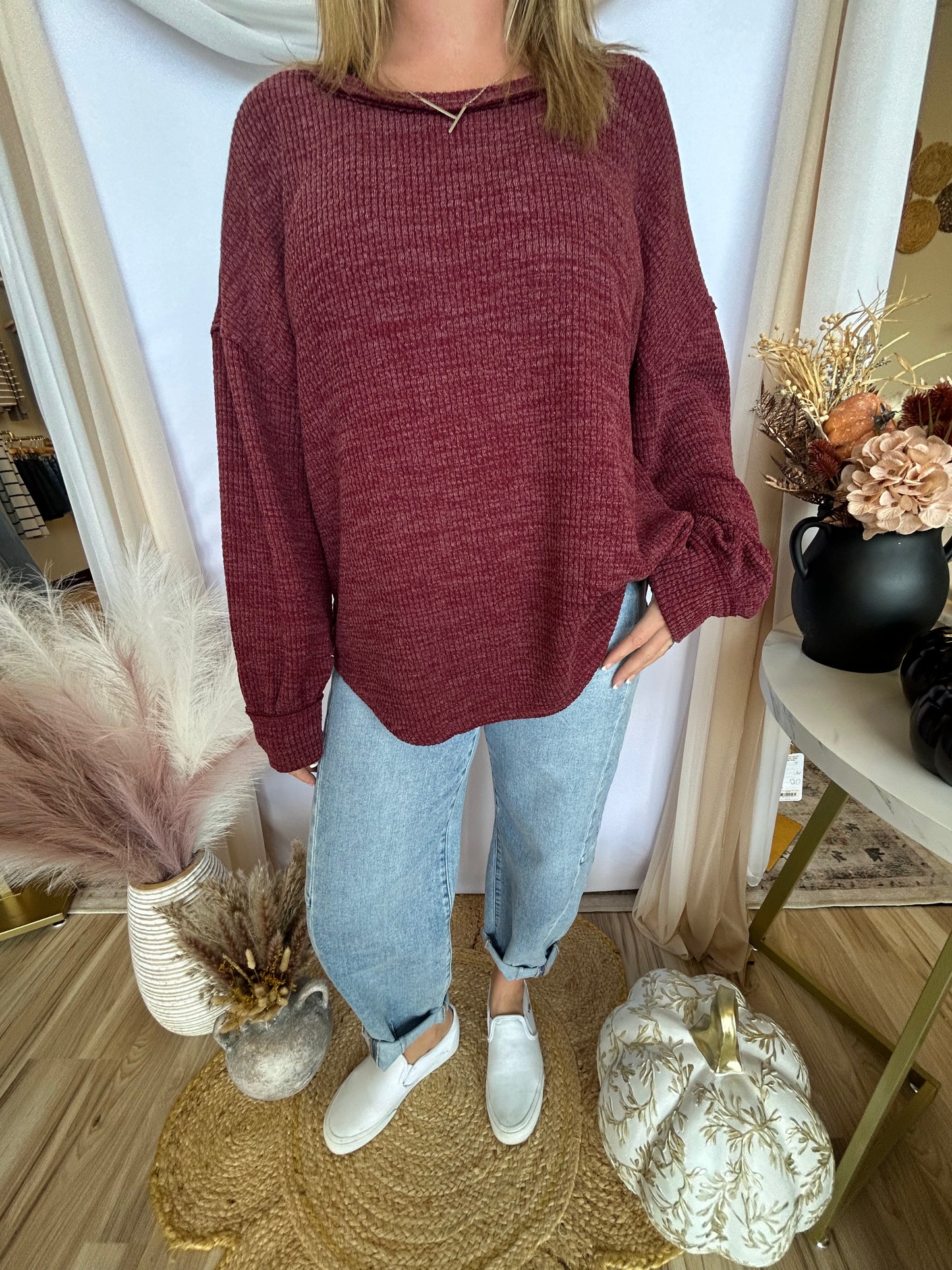 Autumn Snuggle Sweater Plus