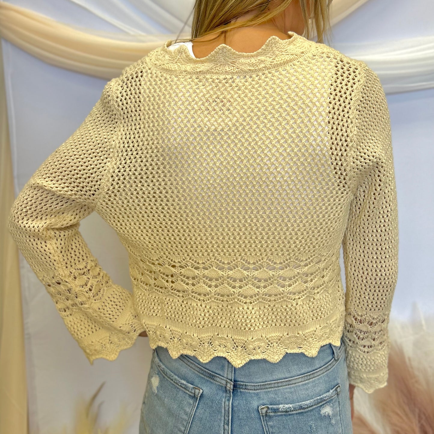Crochet Charm Cardigan
