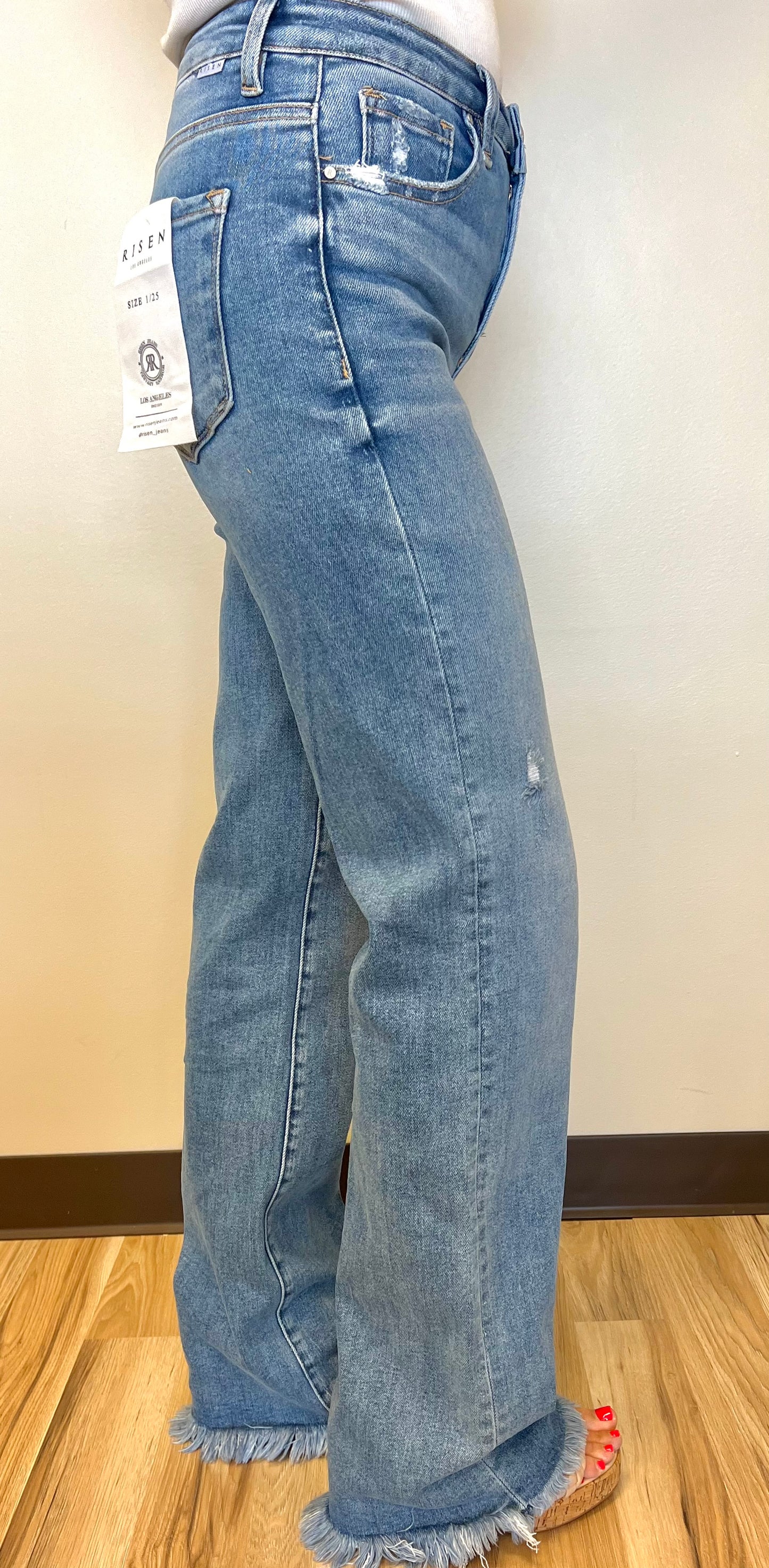 Grace Risen Jeans - Medium Wash
