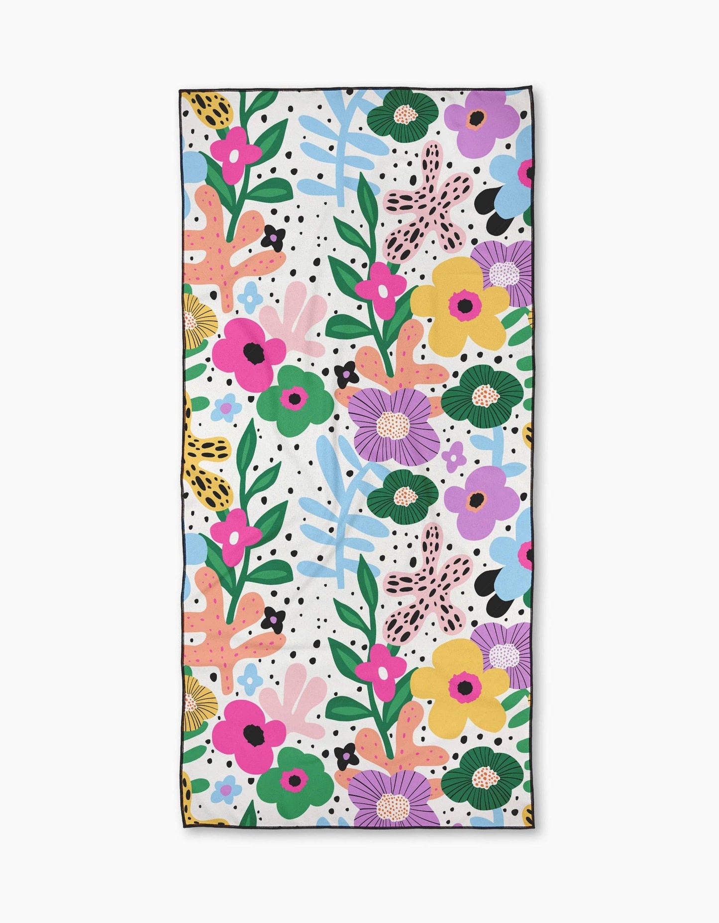 Geometry - Abstract Botanicals Beach Towel