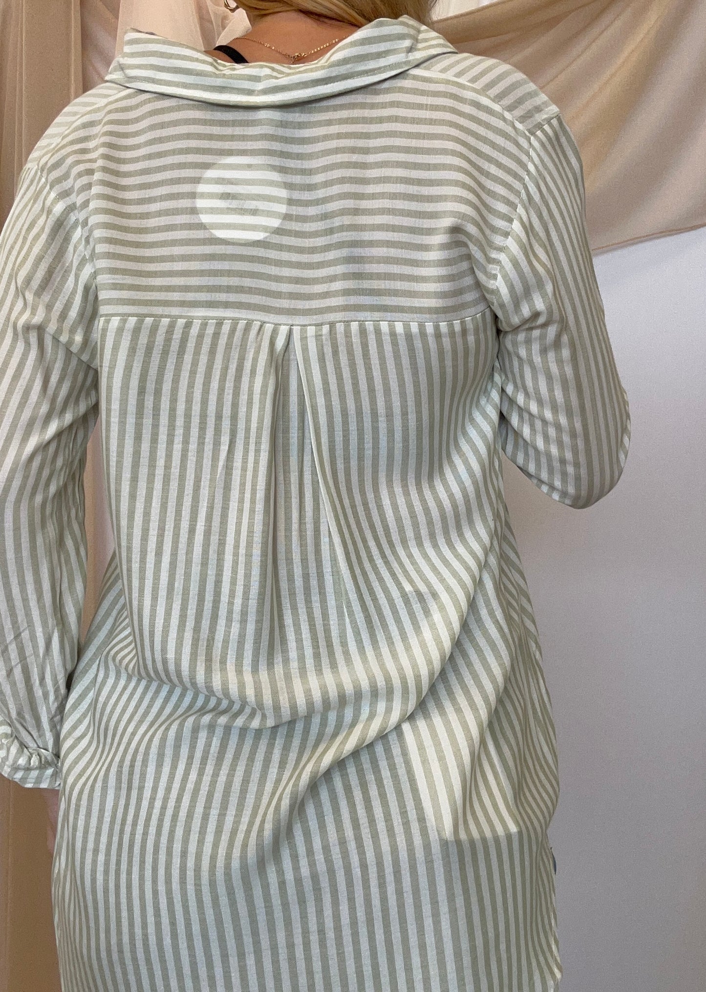 Rafe Button Down Stripe Shirt