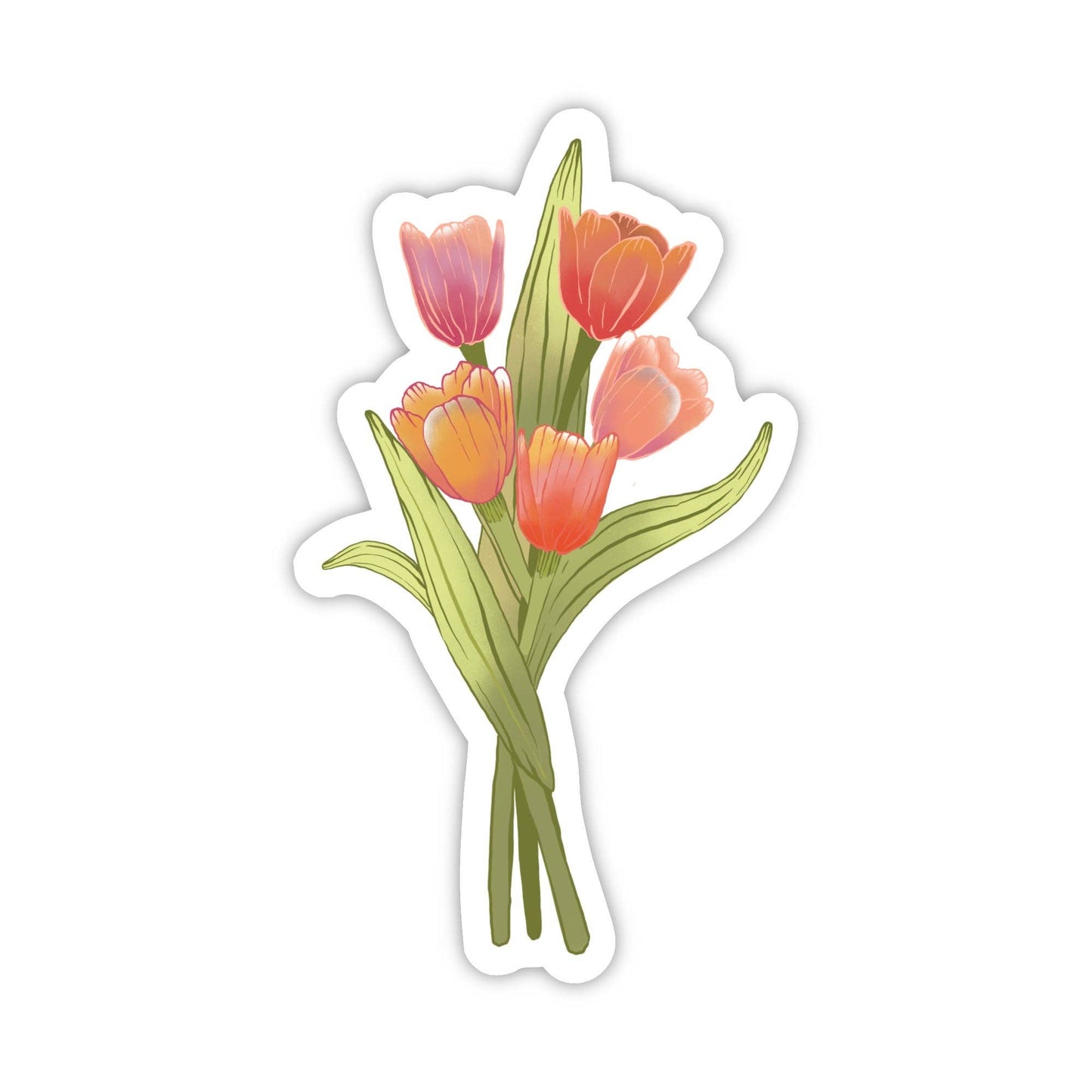 Big Moods - Tulips Flower Sticker