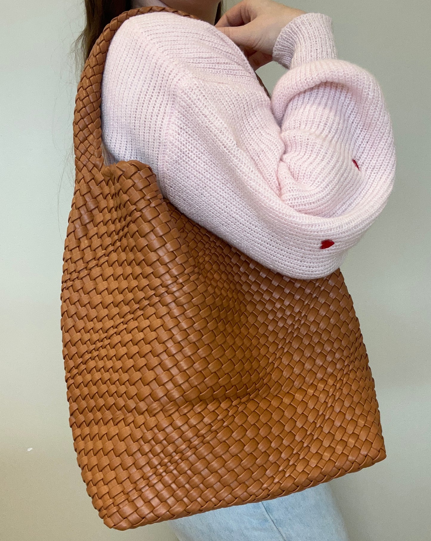 Rachel Woven Slouchy Hobo