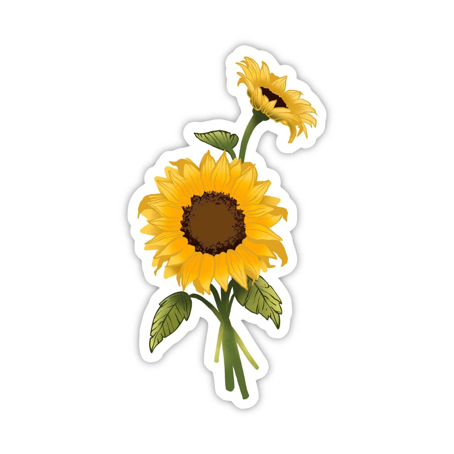 Big Moods - Sunflower Flower Sticker