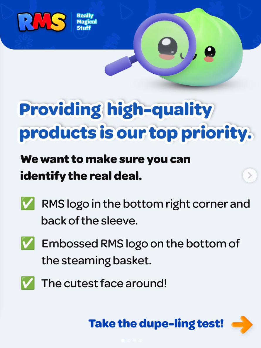 RMS® Crazy Fun™ Mystery Bao Bun