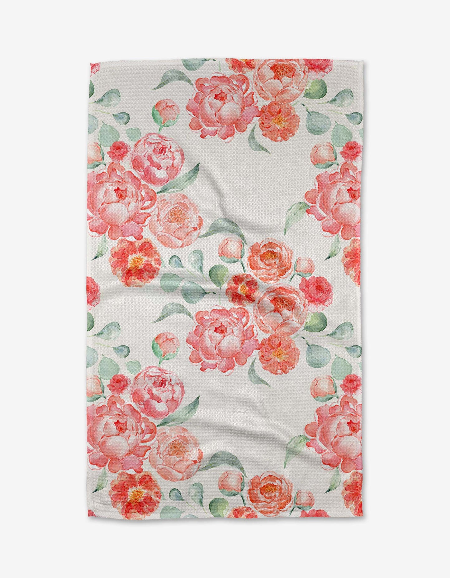 Blush Florals Tea Towel-Geometry