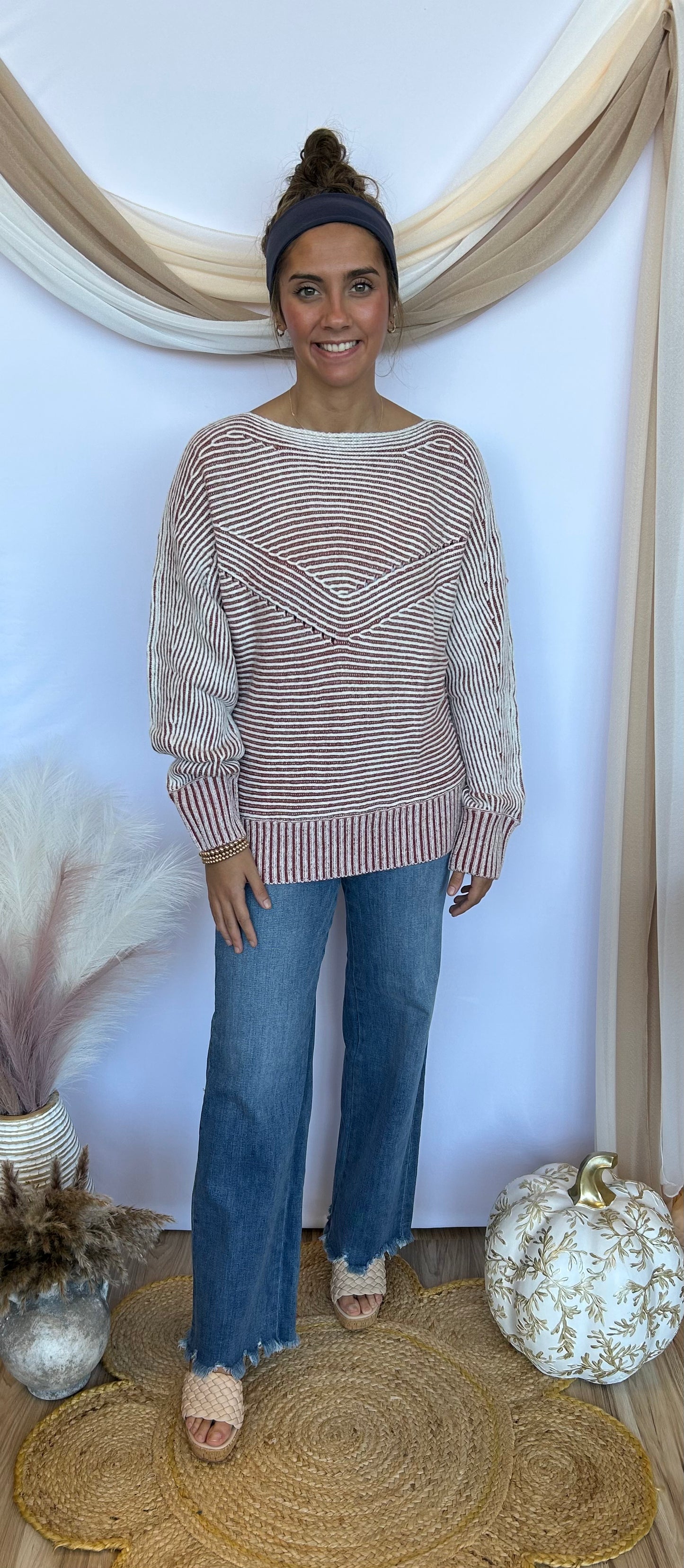 Autumn Bands Sweater