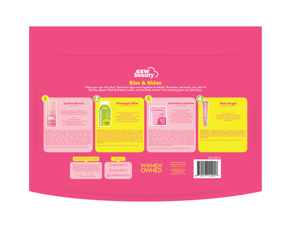 ESW Beauty - Rise & Shine AM Multi-Step Skin Kit