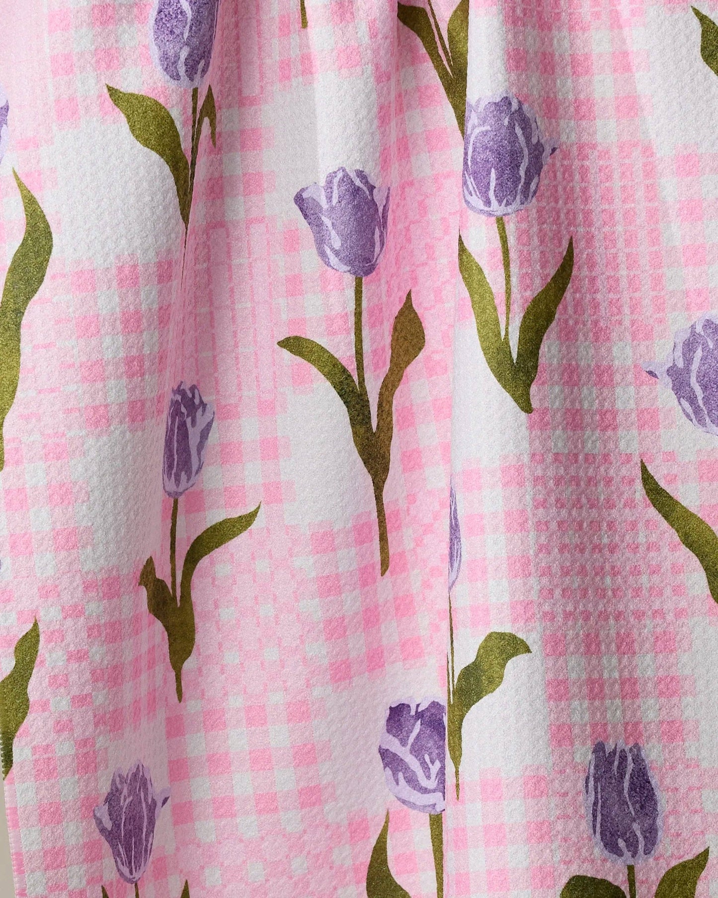 Tulip Town Tea Towel-Geometry