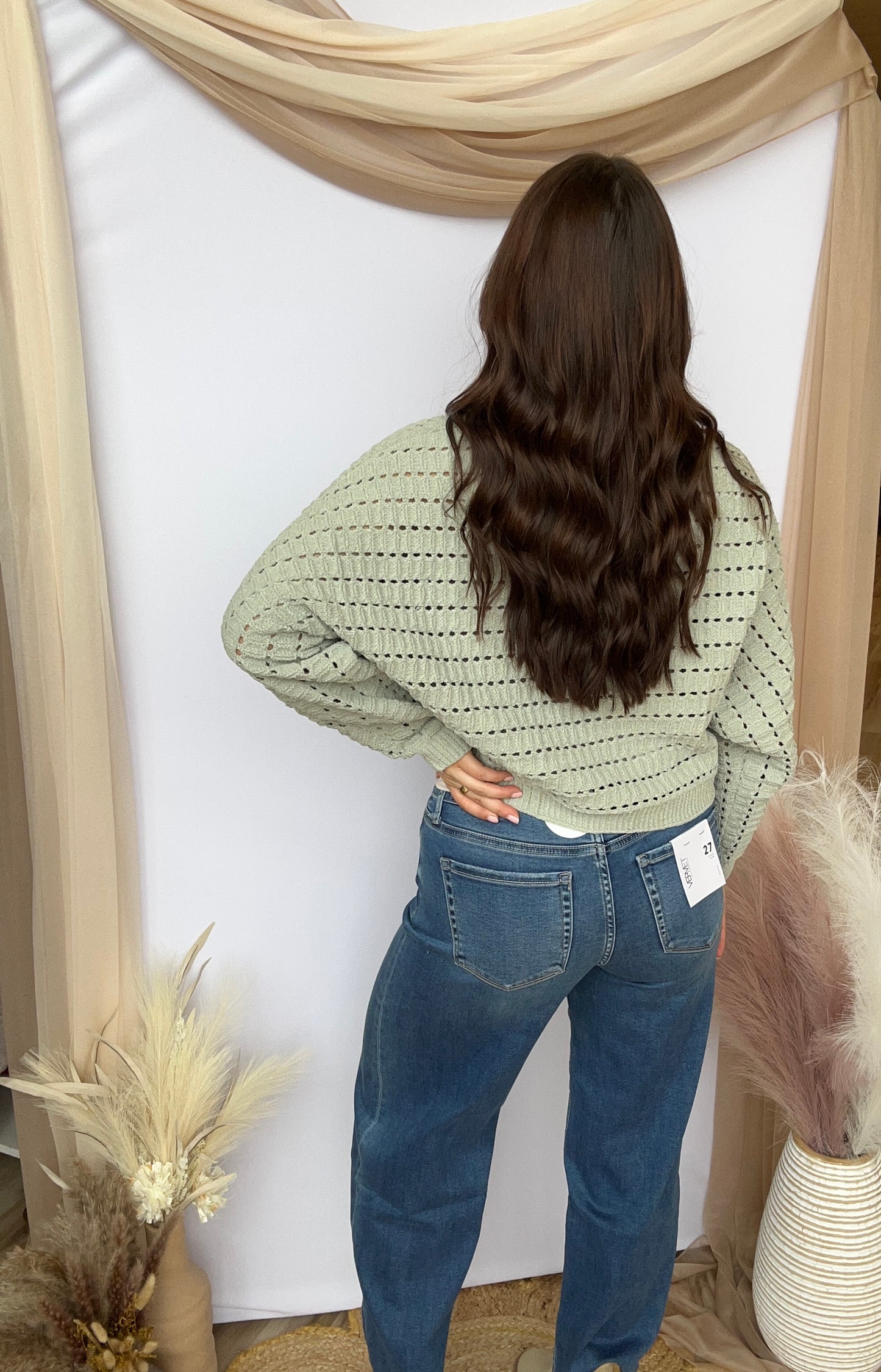 Sweetheart Chenille Sweater