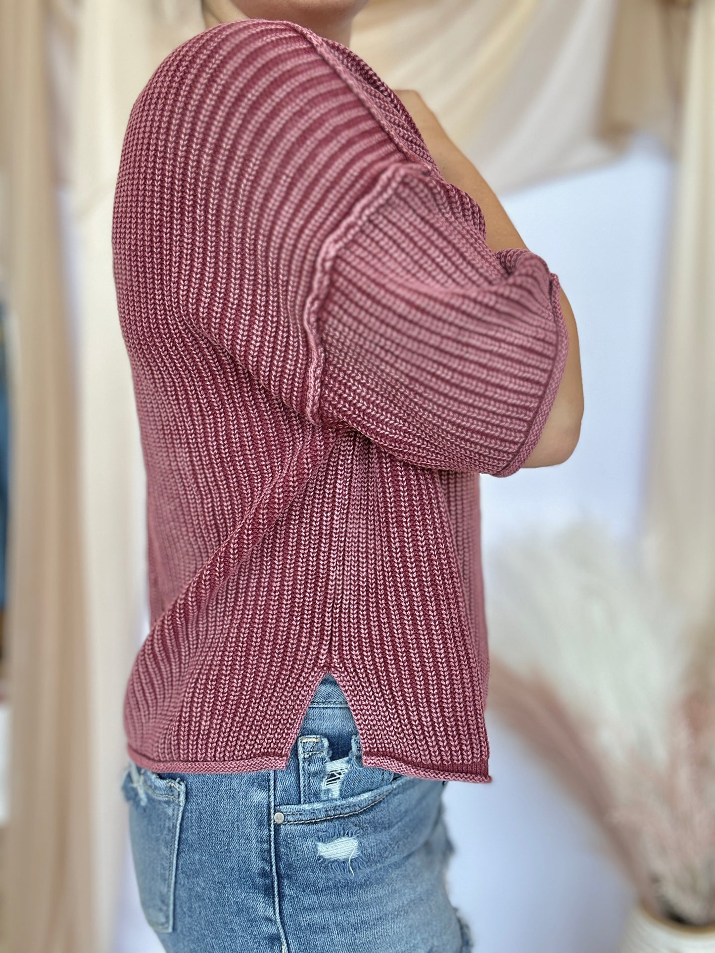 Simona Crew Sweater top