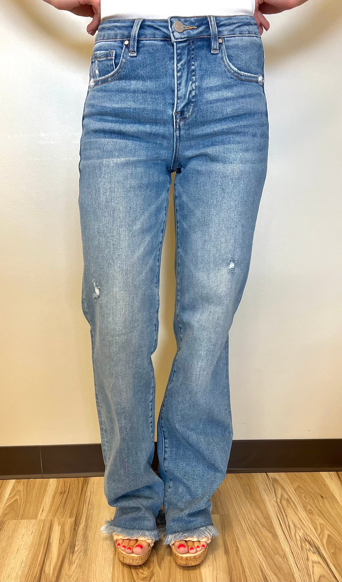 Grace Risen Jeans - Medium Wash