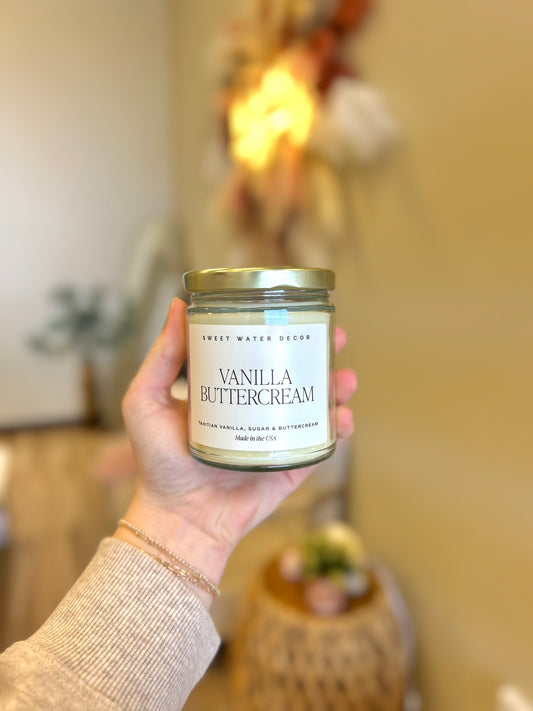 Vanilla Buttercream 9 oz Soy Candle