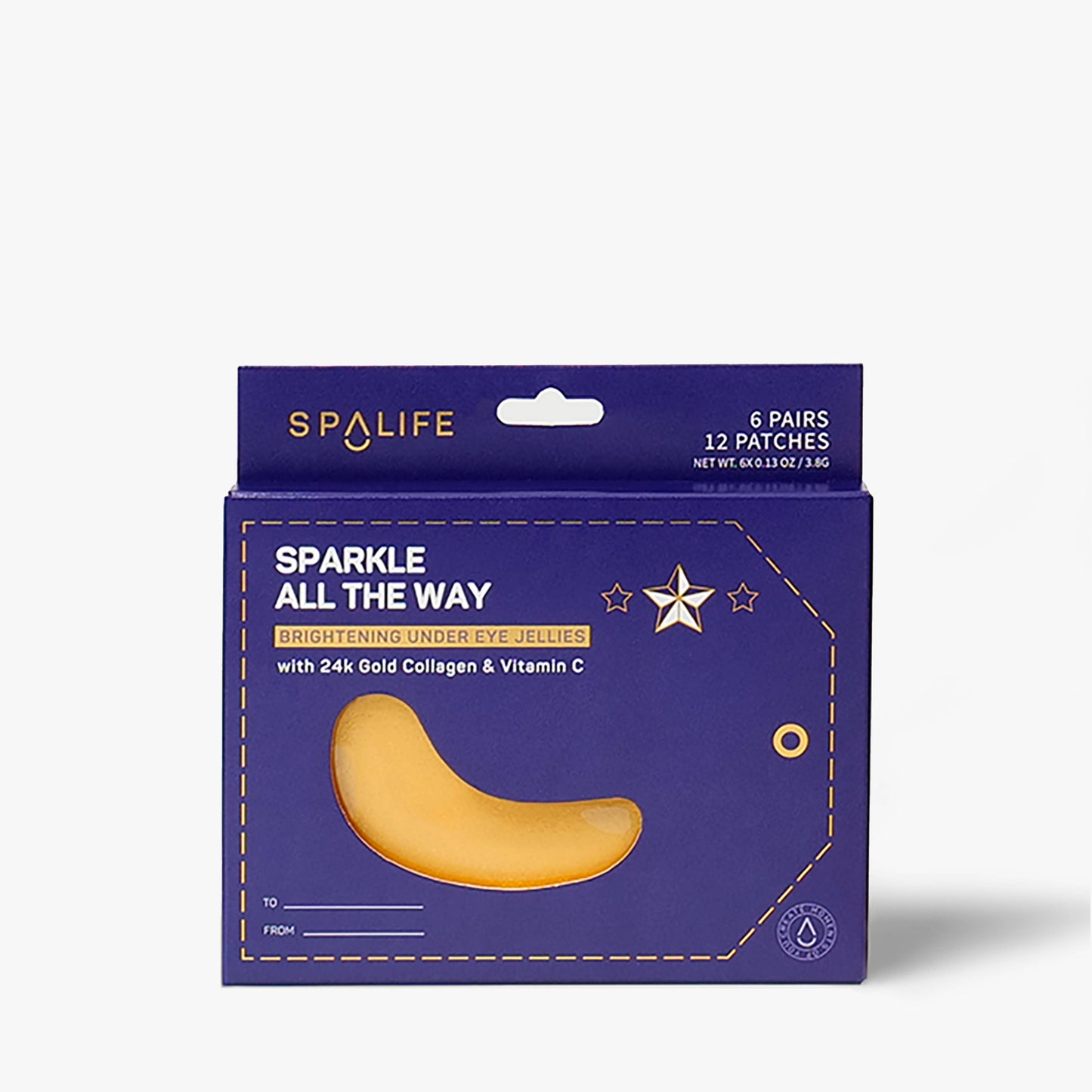 My Spa Life - Sparkle All the Way Brightening Under Eye Jellies - 6 Pairs