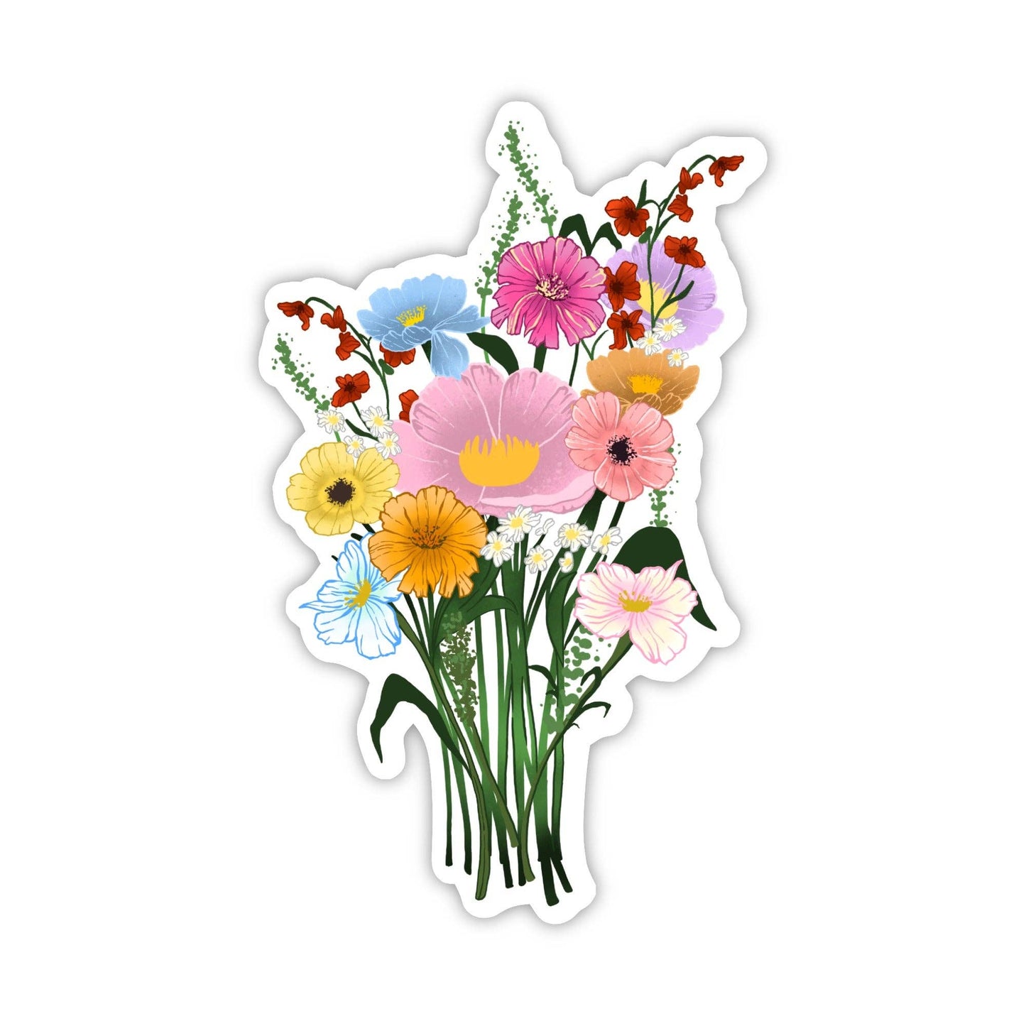 Big Moods - Wildflower Bouquet Flower Sticker