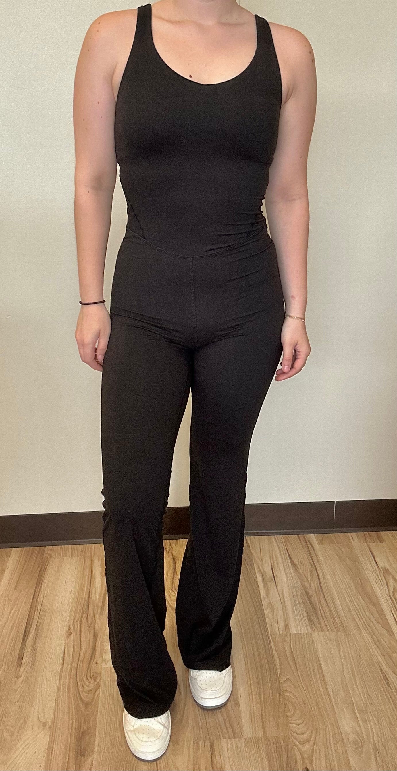 All Around Town Black Flare Jumpsuit