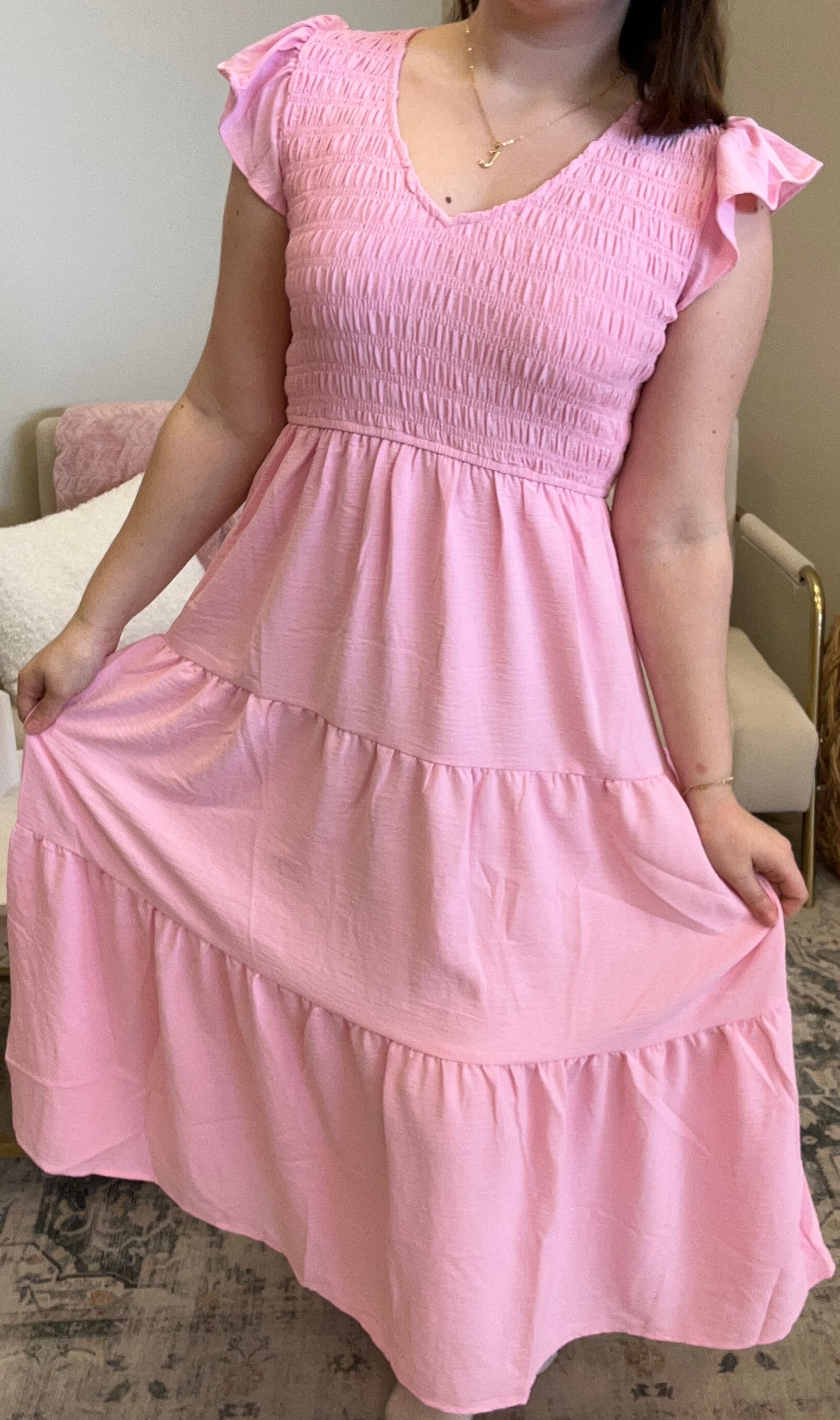 Blush Bloom Maxi