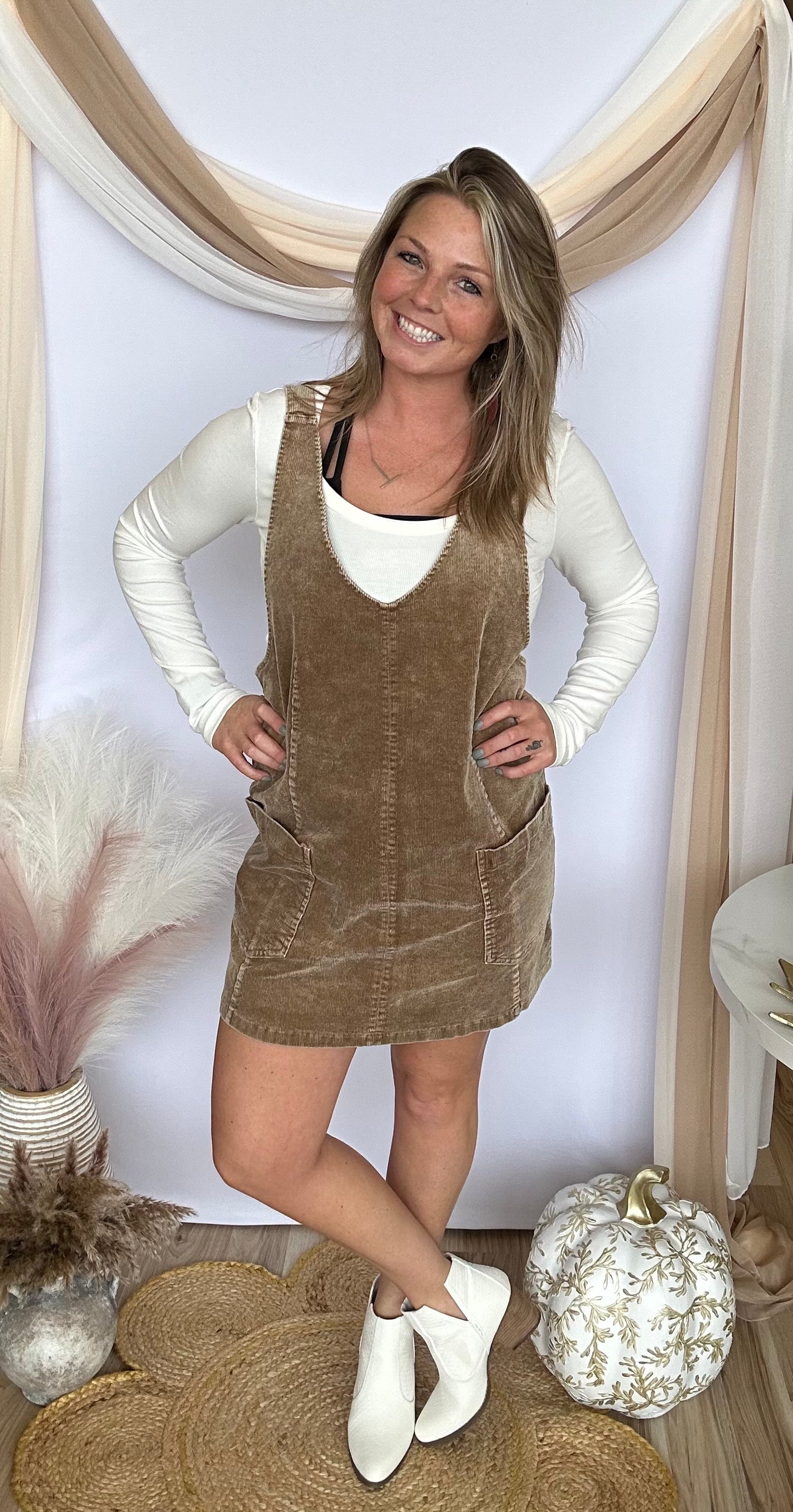 Carry on Corduroy dress