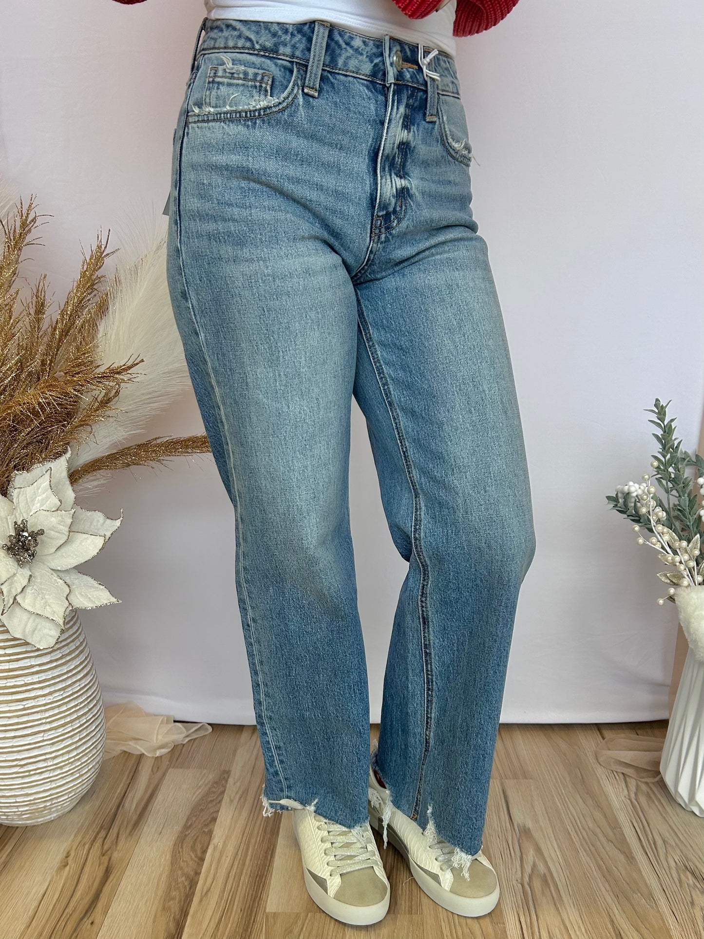 The Skyline Crop Jean