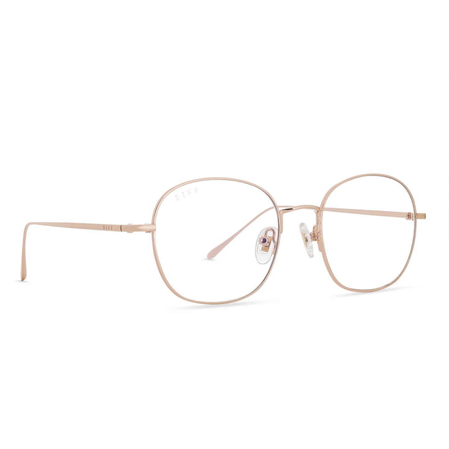 Reid - rose gold blue light technology glasses