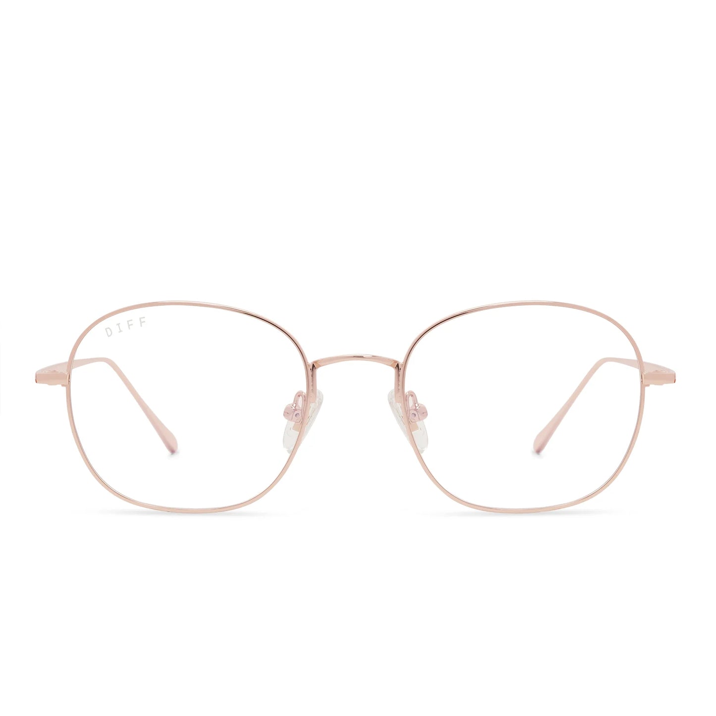 Reid - rose gold blue light technology glasses