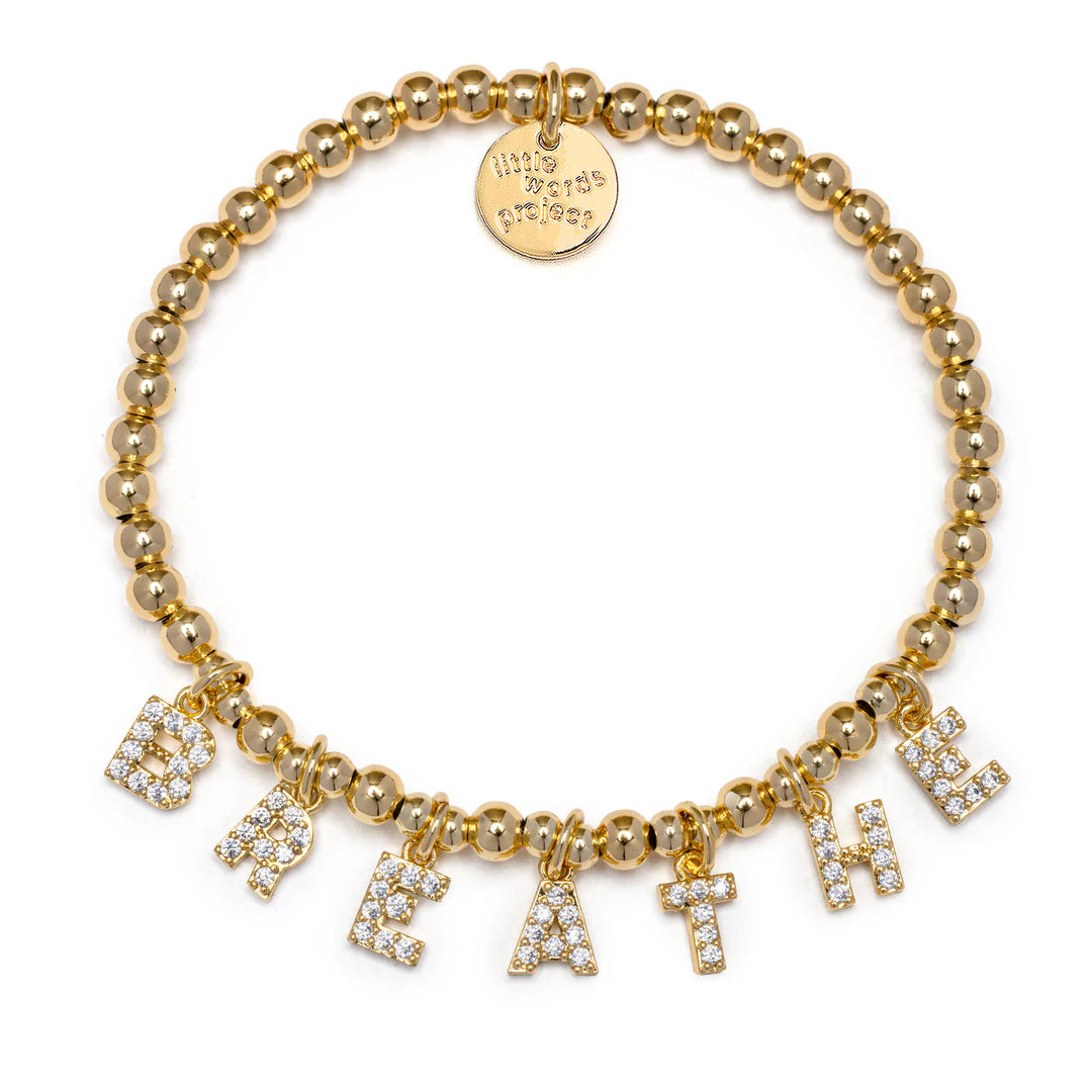 Dripping Gold Bracelet - Breathe