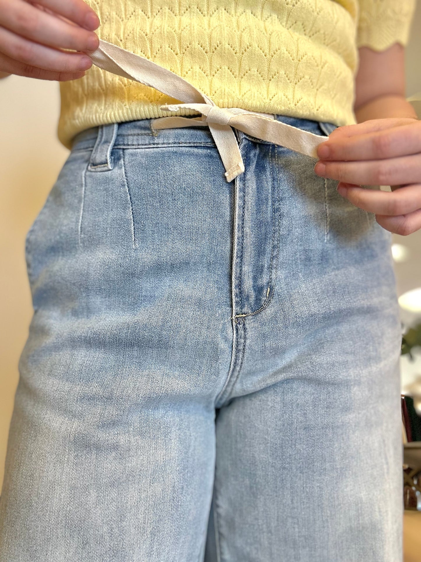 Coastal Ties Wide Leg Pants