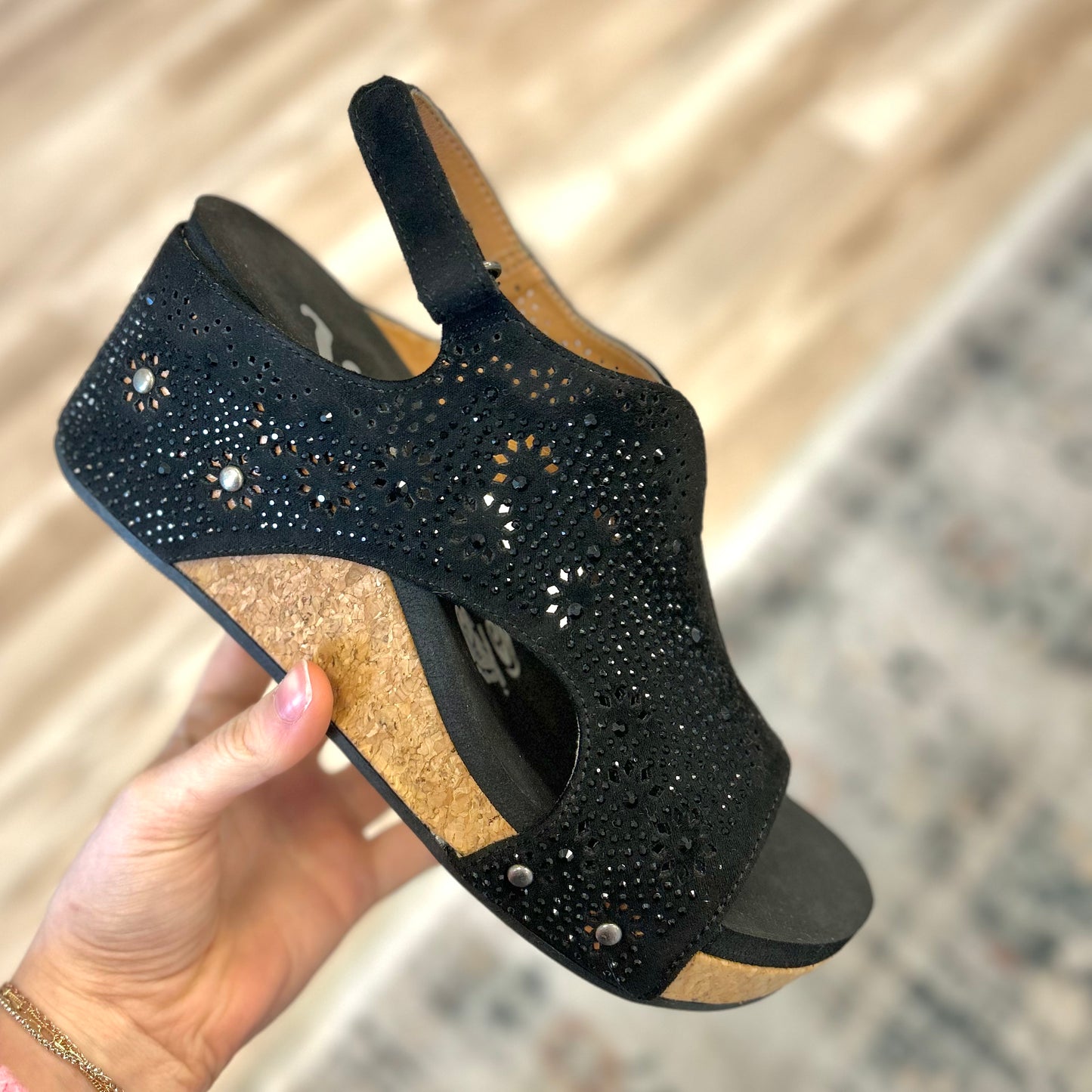 Starry Nights Wedge Sandal