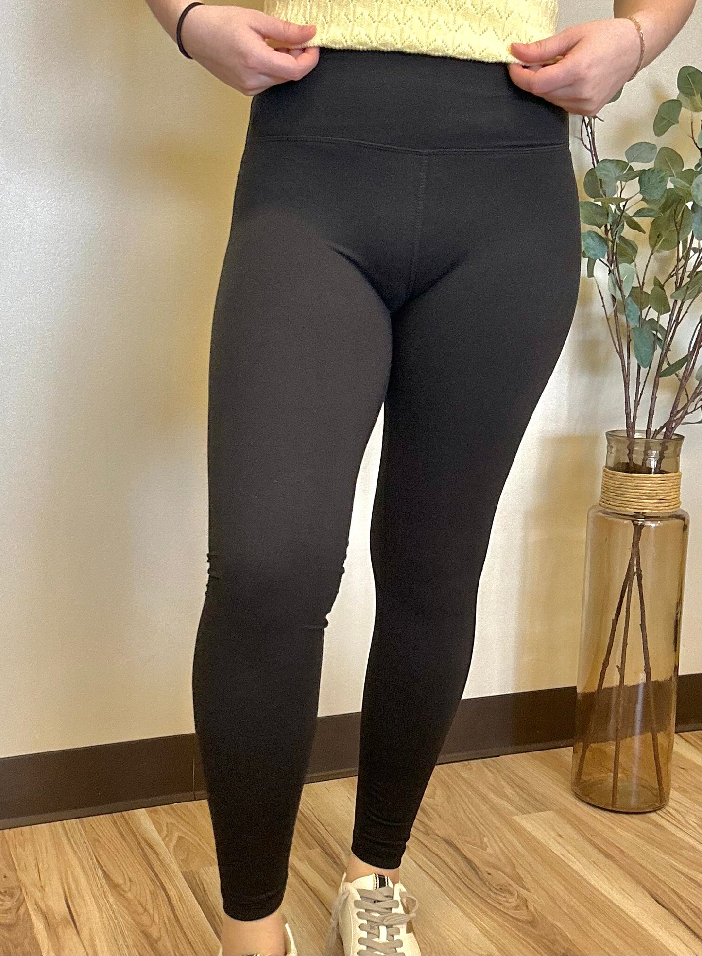 Remi Full Length Leggings- Black