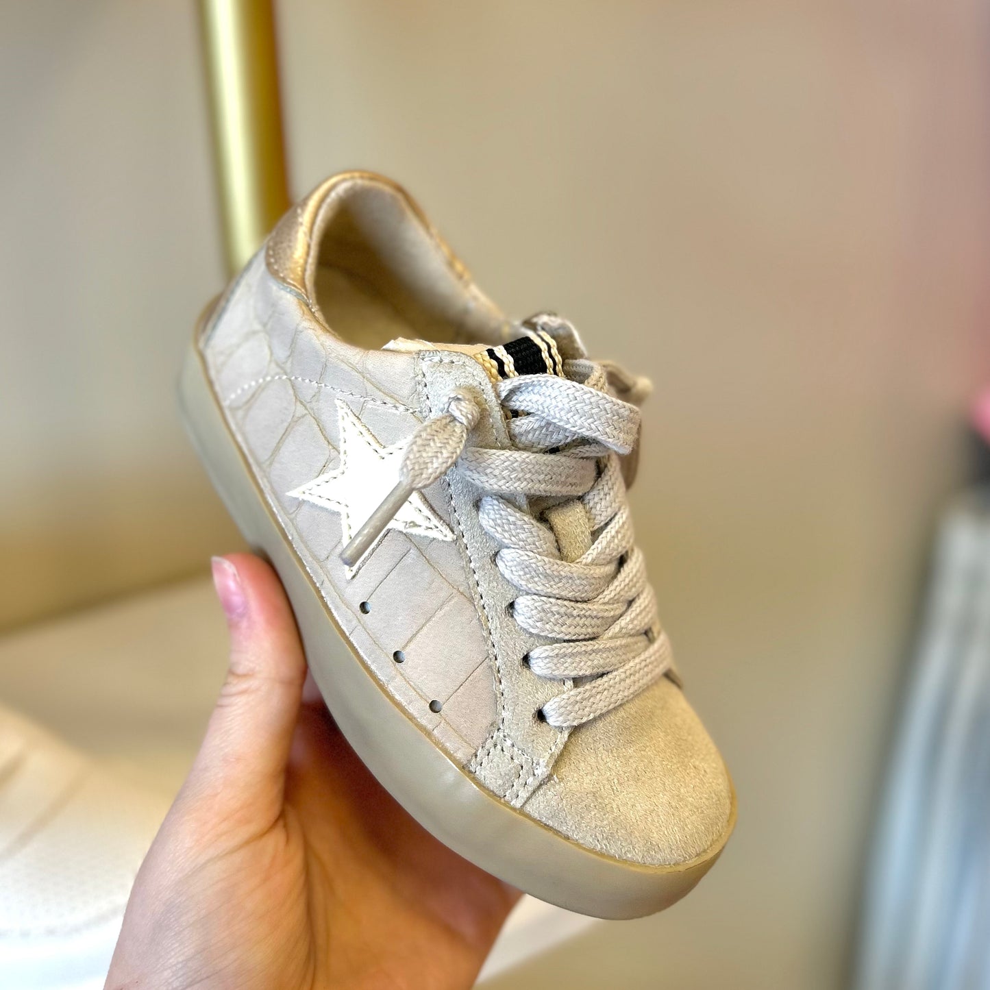 PAULA TODDLERS-SAND CROCO