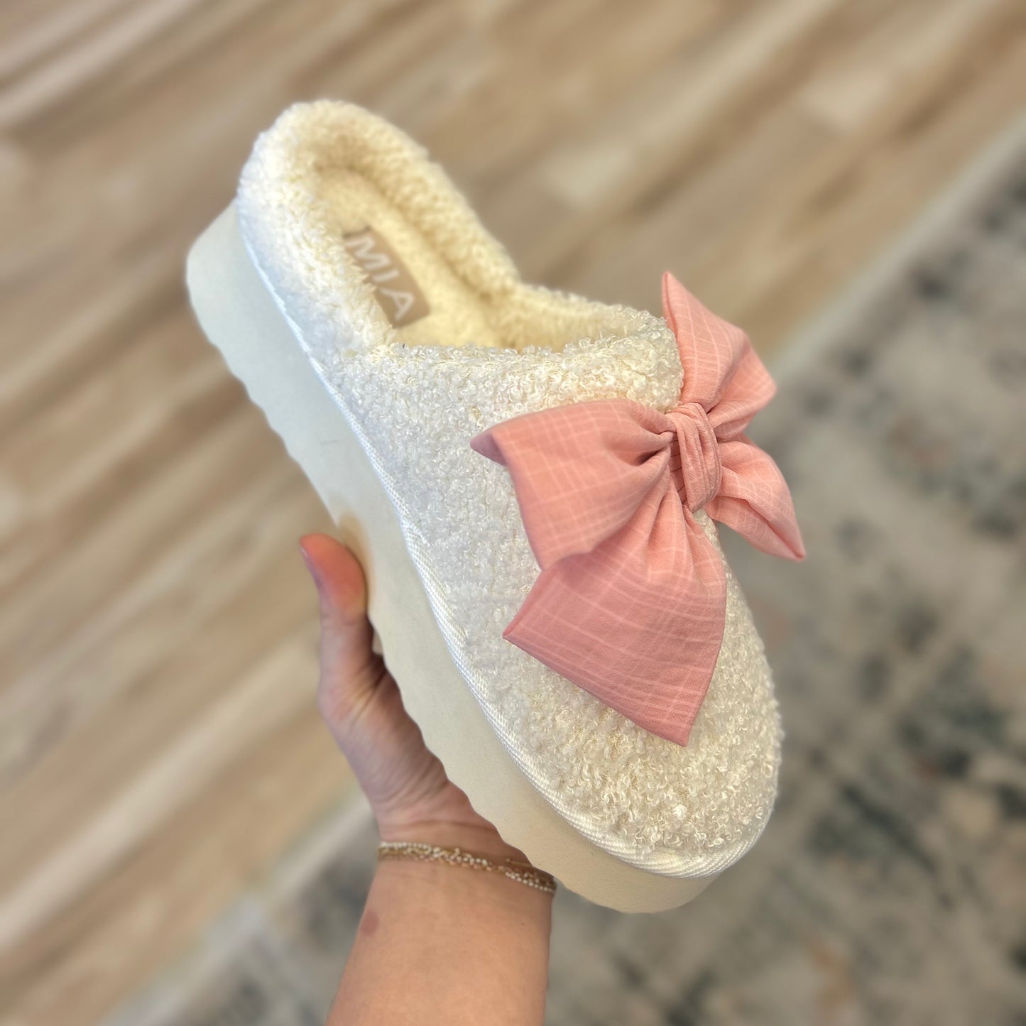 IMANI BOW SLIPPERS