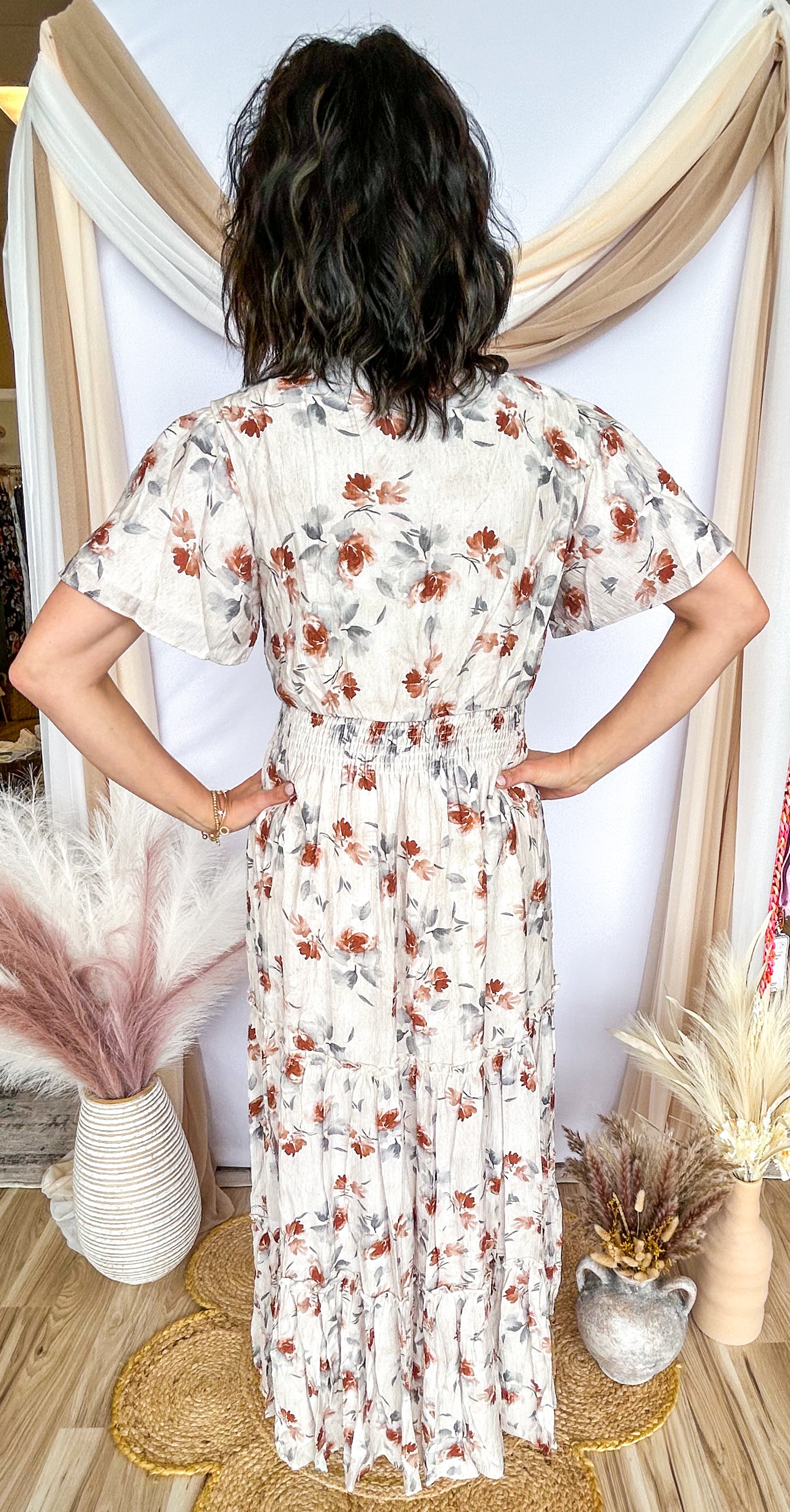 Falling in Love floral dress