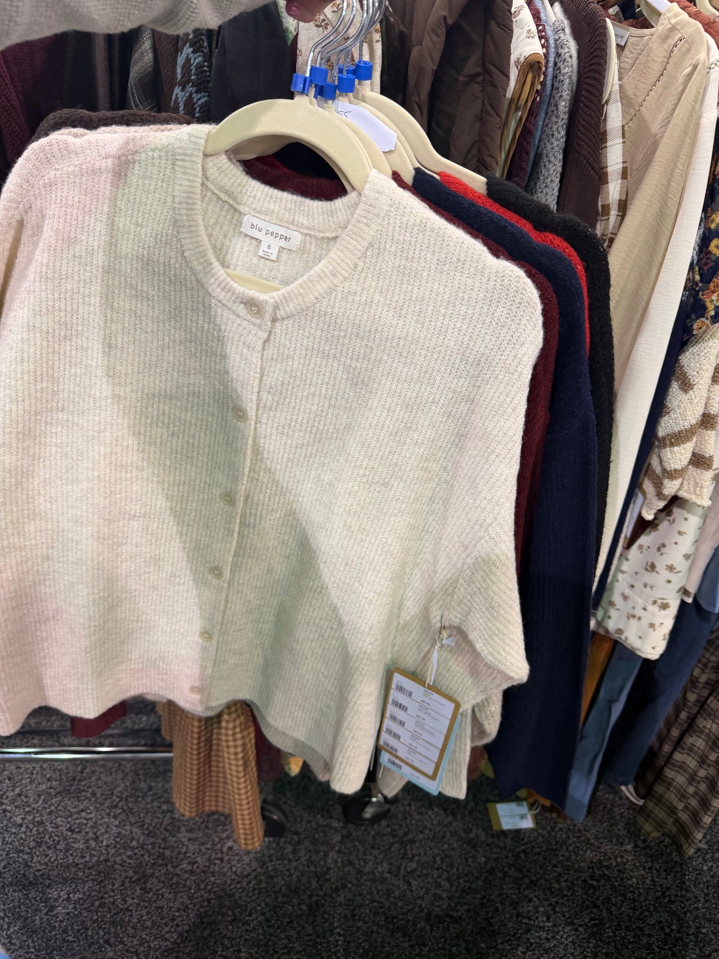 Always Ready Ribbed Cardigan