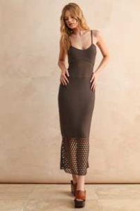 The Coastal Muse Knit Maxi Dress