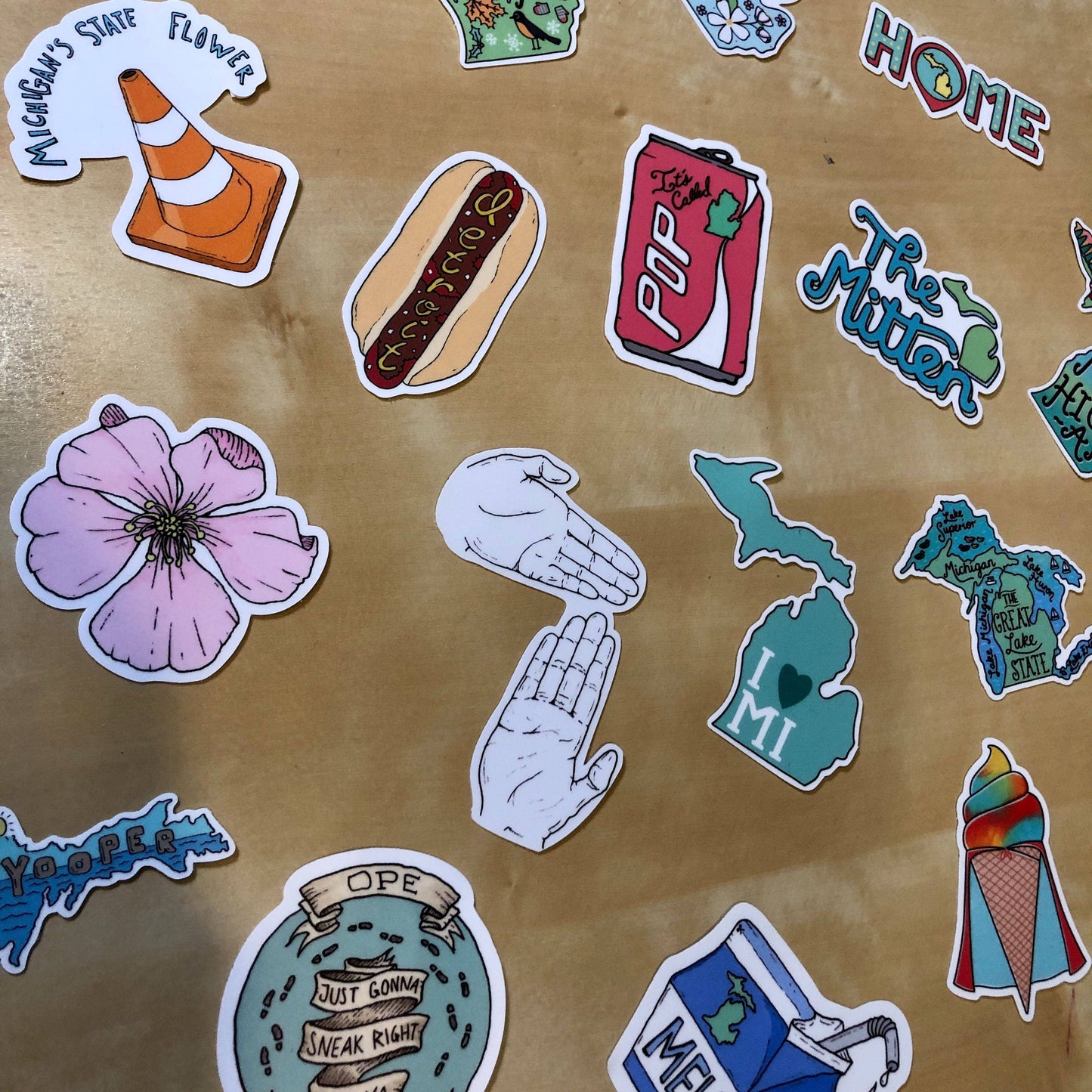 Big Moods - Lighthouse Sticker - Michigan Sticker