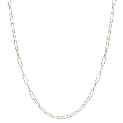 Silver Thin Chain 16"-18" Necklace