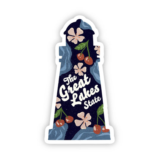 "The Great Lakes State" Michigan Sticker