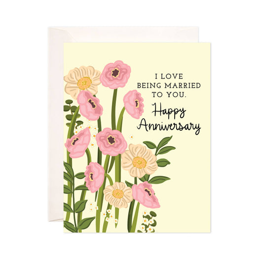 Married To You Anniversary Greeting Card