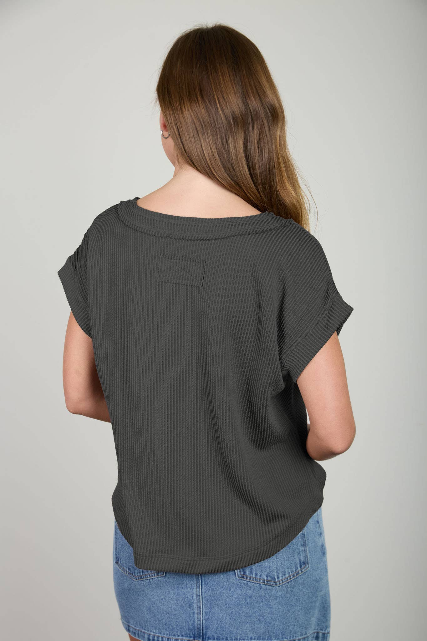 Kelly V Neck Relaxed Fit Top