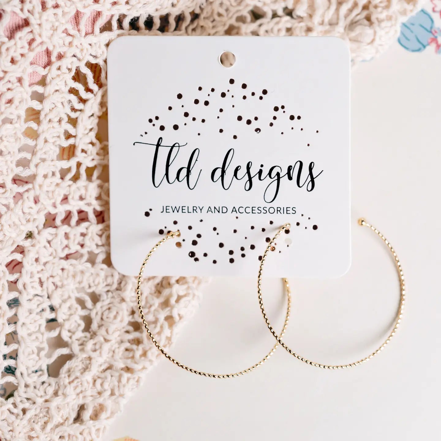 Dainty Plated Hoops