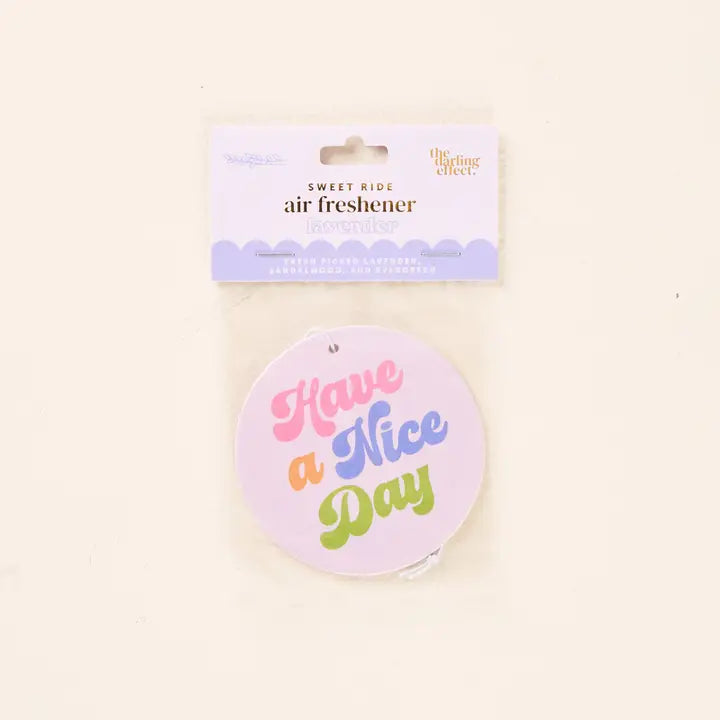 Sweet Ride Car Air Freshener