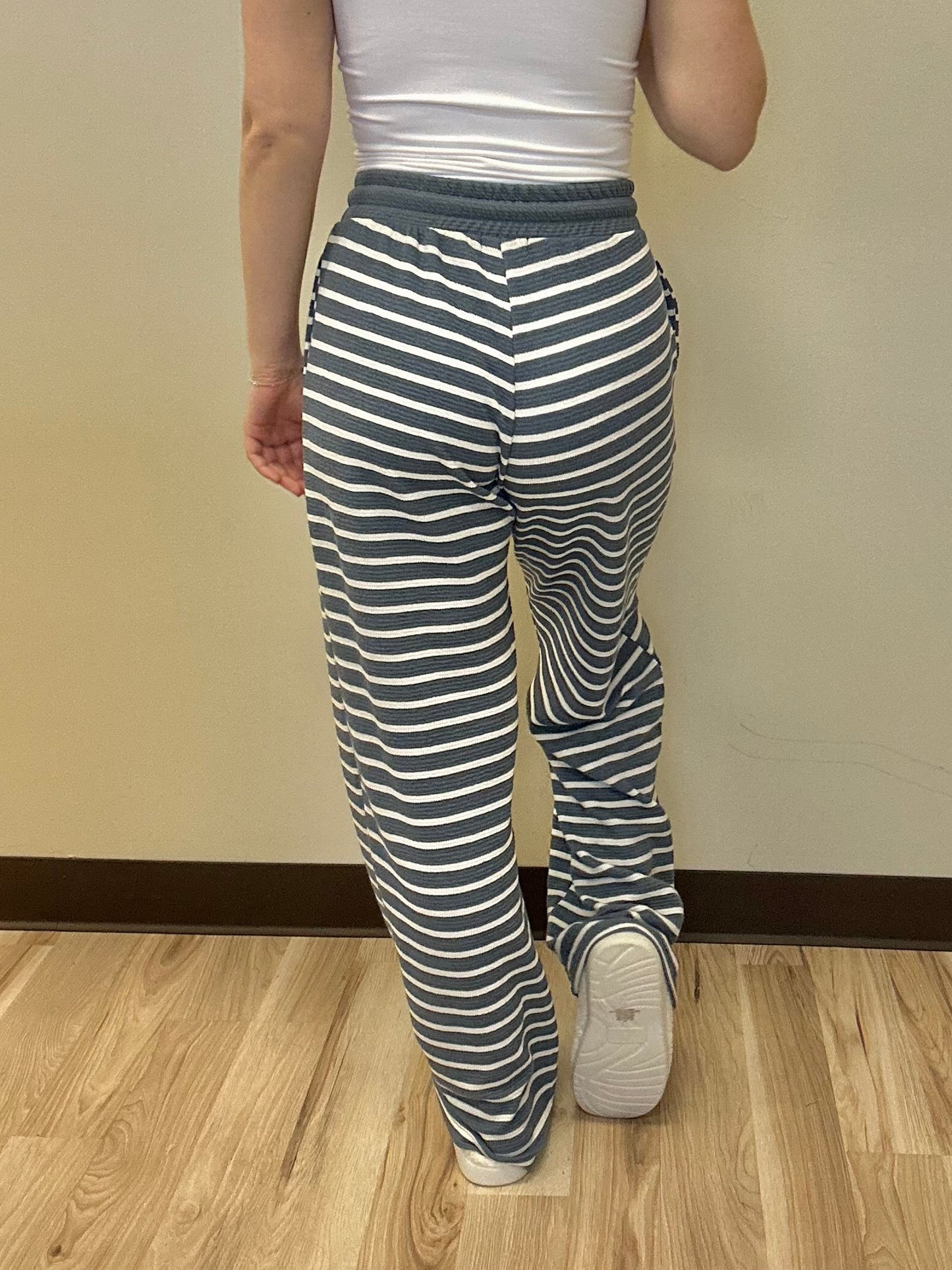 Blue Haze Drawstring Bottoms