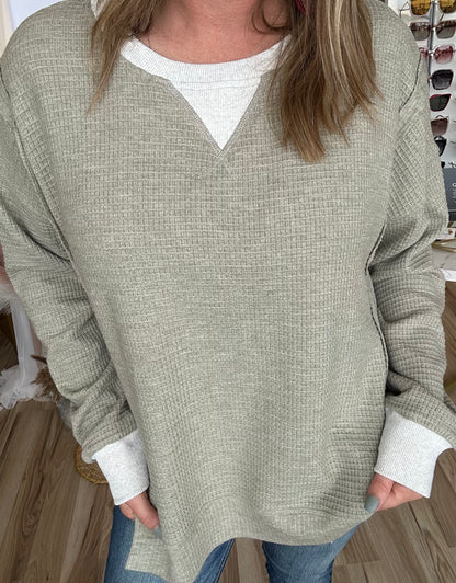 Figured it Out Oversized Pullover
