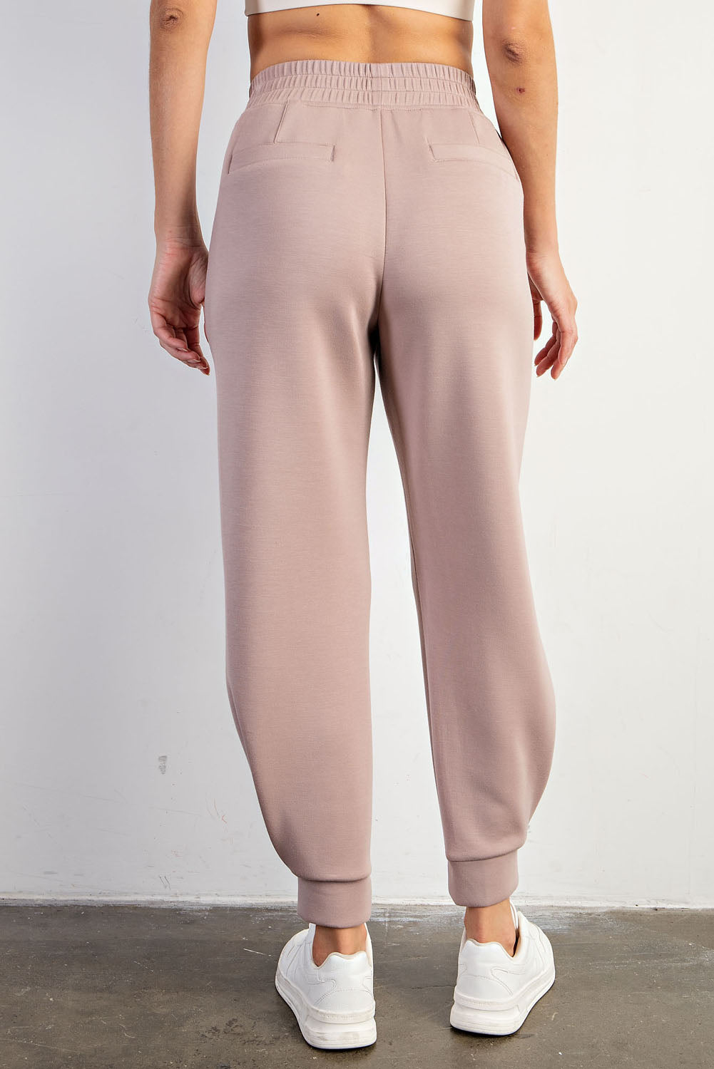 MODAL POLY SPAN FULL LENGTH JOGGER PANT