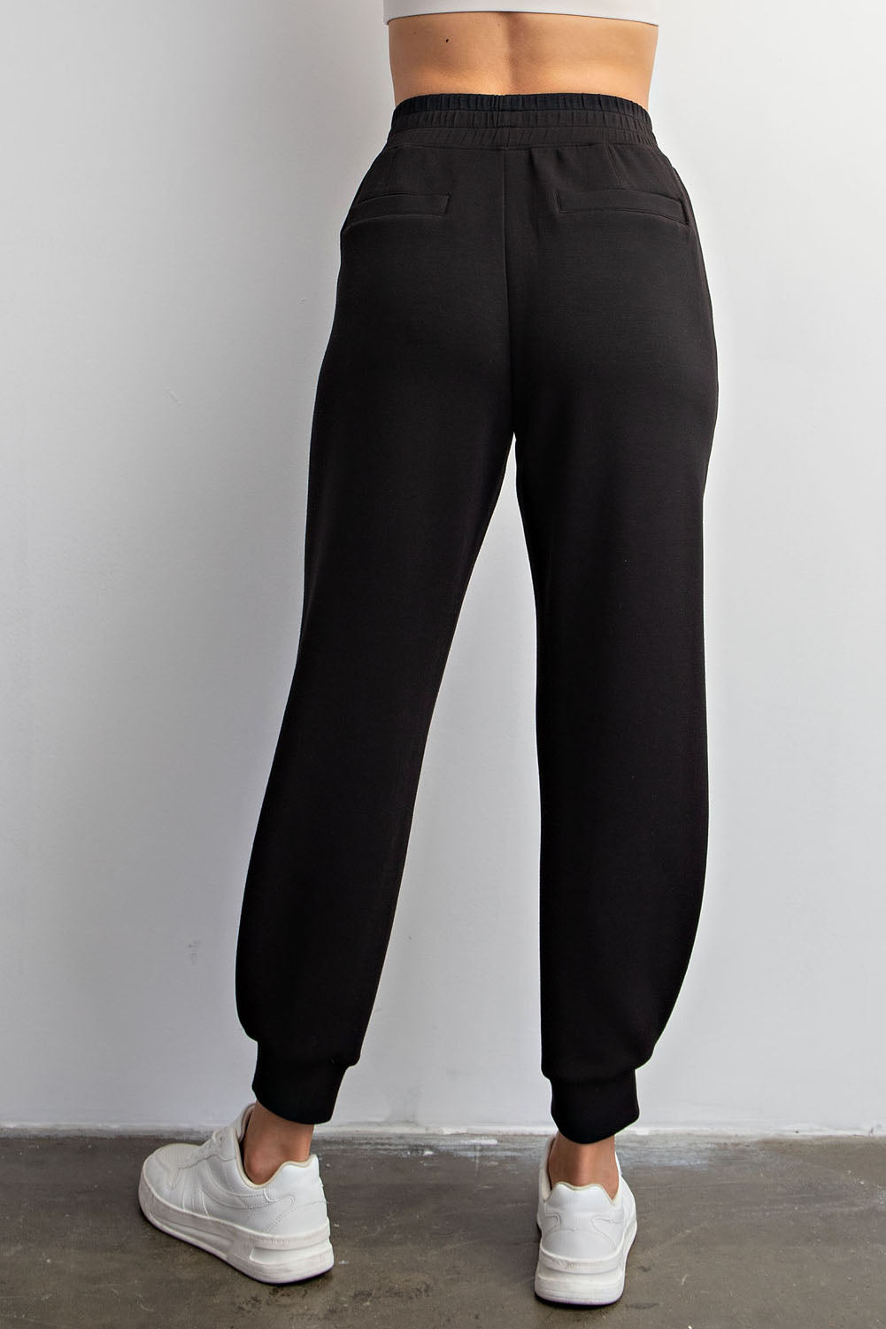 MODAL POLY SPAN FULL LENGTH JOGGER PANT