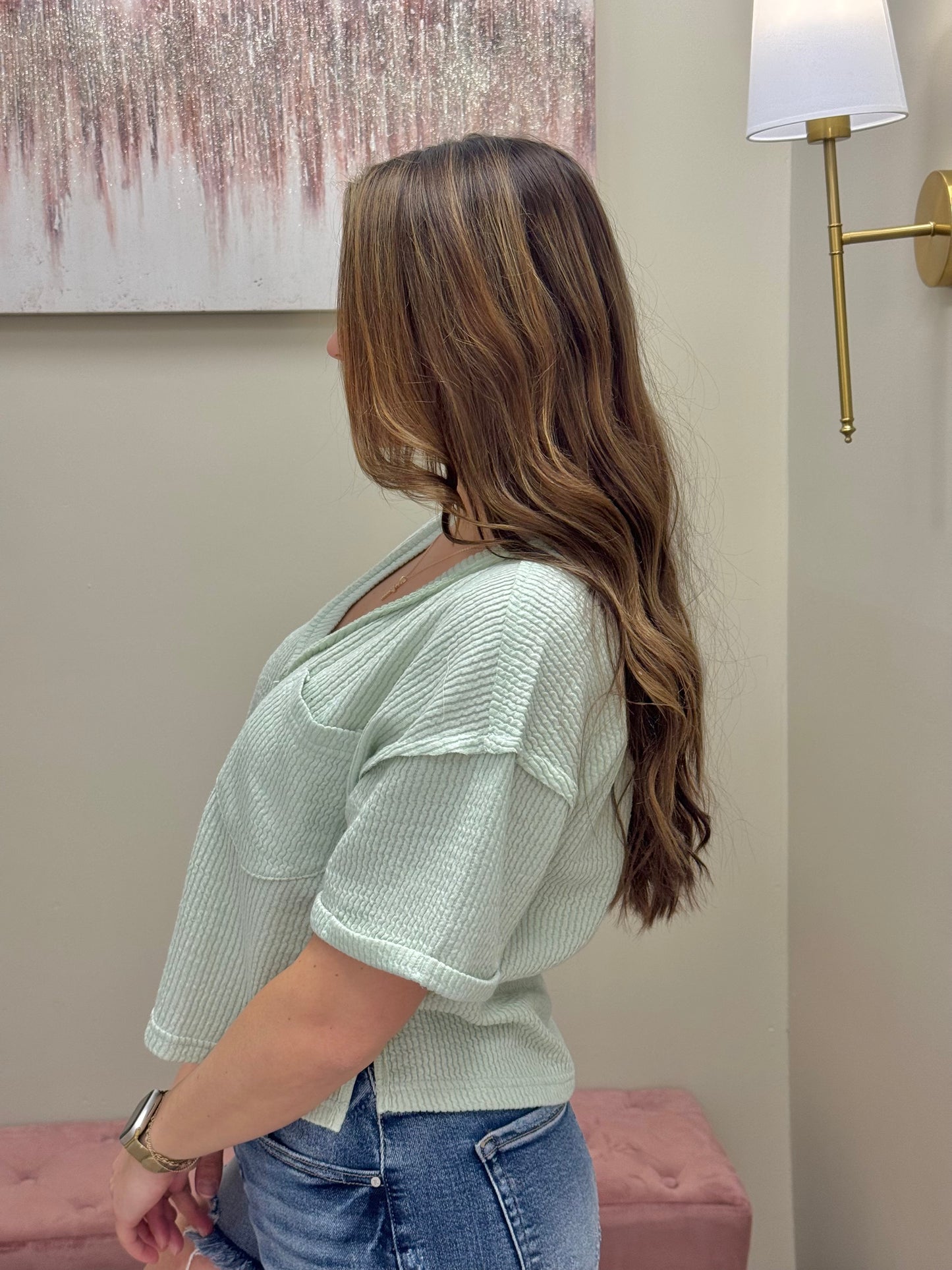 The Harper Ribbed Top