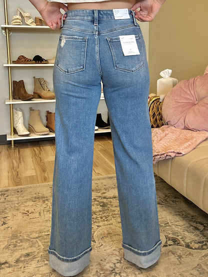 The Ivy High-Rise Wide Jean
